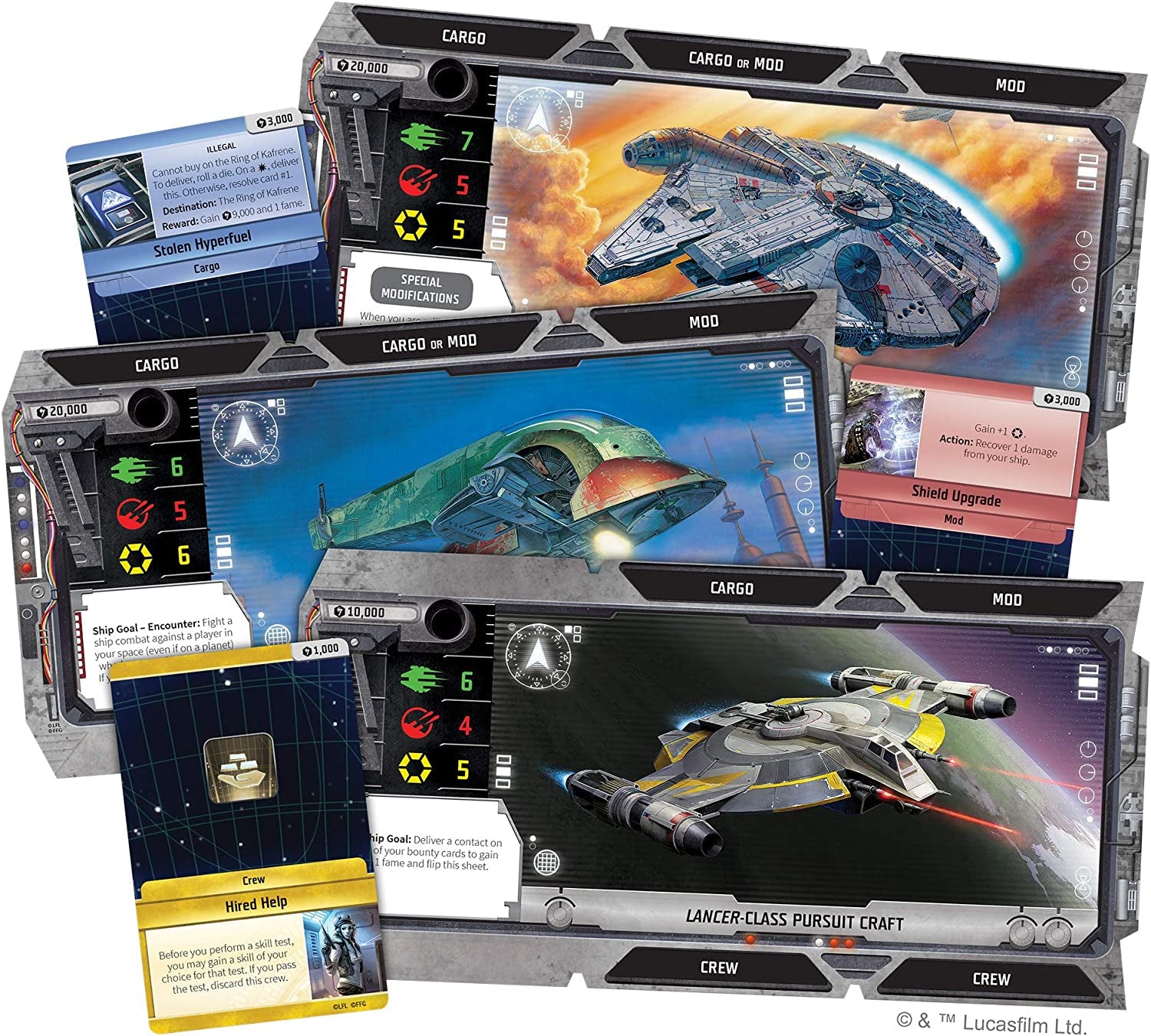 Star Wars Outer Rim Board Game | Strategy Game | Adventure Game for Adults and Teens | Ages 14 and up | 1-4 Players | Average Playtime 3-4 Hours | Made by Fantasy Flight Games