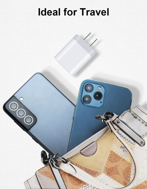 Load image into Gallery viewer, USB Charger Cube, Wall Charger Plug,  3.1A 3-Muti Port USB Adapter Power Plug Charging Station Box Base for Iphone 17 16 15 14 13 12 Pro Max Mini SE 11 Pro Max Samsung Phones Charging Block
