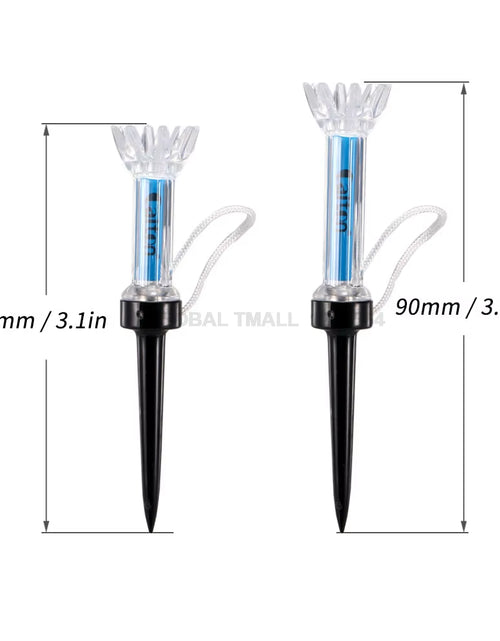 Load image into Gallery viewer, 5PCS Golf Tees Plastic Magnetic Golf Accessories Golf Ball Tee Golf Training Step down Golf Ball Holder 79Mm/90Mm
