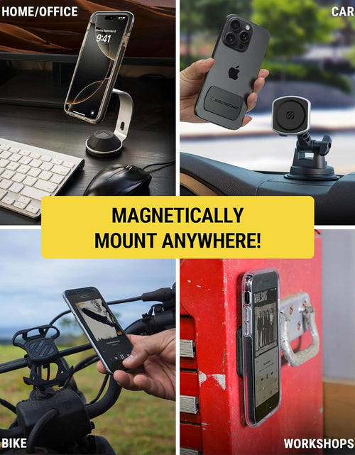 Load image into Gallery viewer, MAGRKI Magicmount Magnetic Mount Replacement Plate Kit for Mobile Devices, Black
