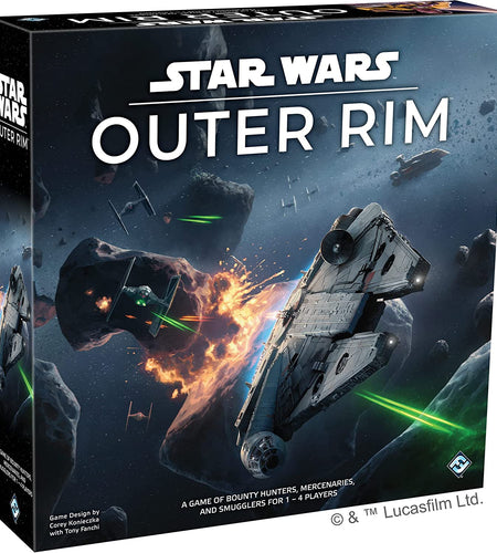 Star Wars Outer Rim Board Game | Strategy Game | Adventure Game for Adults and Teens | Ages 14 and up | 1-4 Players | Average Playtime 3-4 Hours | Made by Fantasy Flight Games