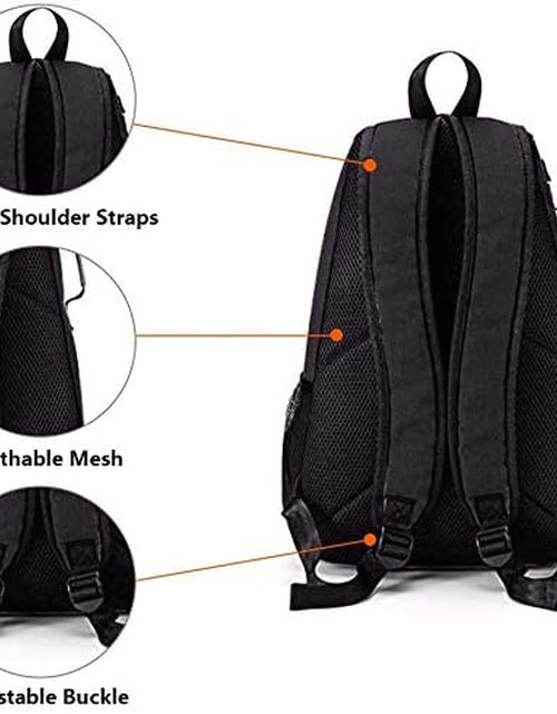 Load image into Gallery viewer, 2 Raquet Tennis Bag,Tennis Bags for Men Women,Tennis Backpack,Durable Tennis Bookbag,Tennis Pickleball Bag,Tennis Bag Waterproof,Raquet Carrier for Balls, Pickleball Paddles, Badminton Rackets
