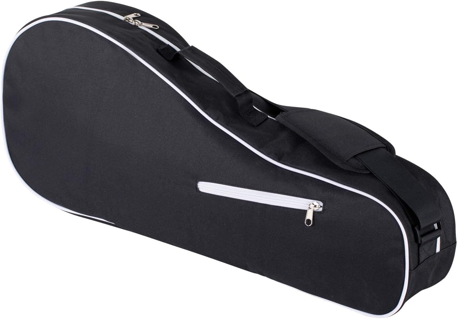 Himal 3 Racquet Tennis-Bag Premium Tennis-Racket-Bag with Protective Pad, Professional or Beginner Tennis Players, Lightweight Tennis Bag for All Ages,Black