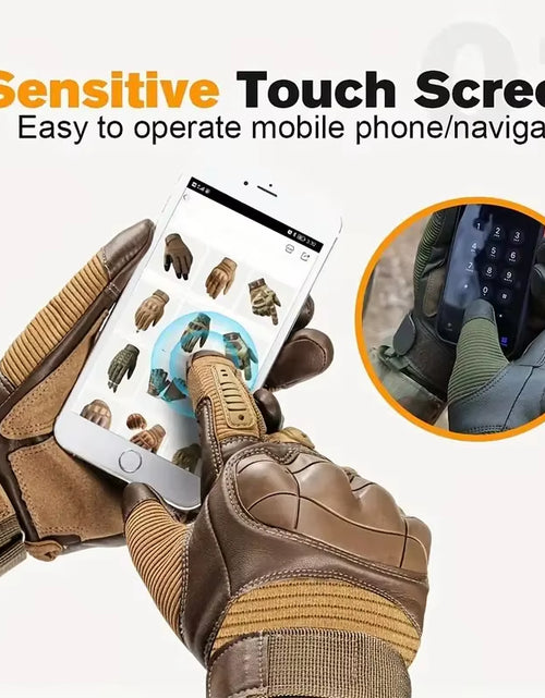 Load image into Gallery viewer, Ultimate Grip Fingerless Tactical Gloves – Touchscreen-Ready for Riders, Workers &amp; Adventurers
