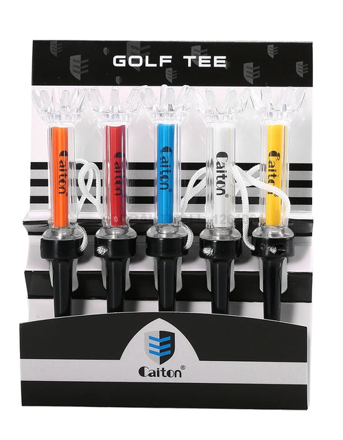 Load image into Gallery viewer, 5PCS Golf Tees Plastic Magnetic Golf Accessories Golf Ball Tee Golf Training Step down Golf Ball Holder 79Mm/90Mm
