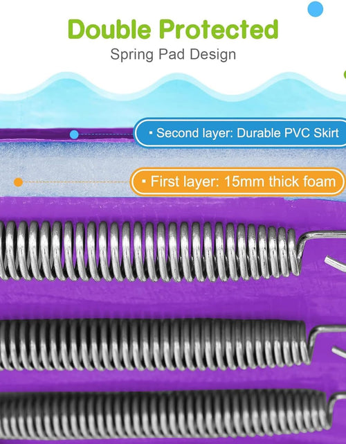 Load image into Gallery viewer, 15 14 12 10 8FT Trampoline for Kids with Safety Enclosure Net 425LBS Weight Capacity Outdoor Backyards Trampolines with Non-Slip Ladder All Accessories for Children Adults Family
