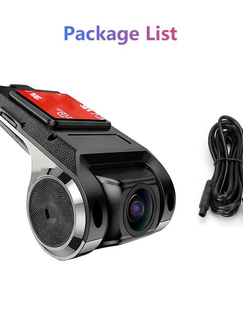Load image into Gallery viewer, Car DVR Dash Cam Full HD 1080P Dash Cam for DVD Android Player ADAS LDWS Navigation Unit Auto Audio Voice Alarm Video Recording

