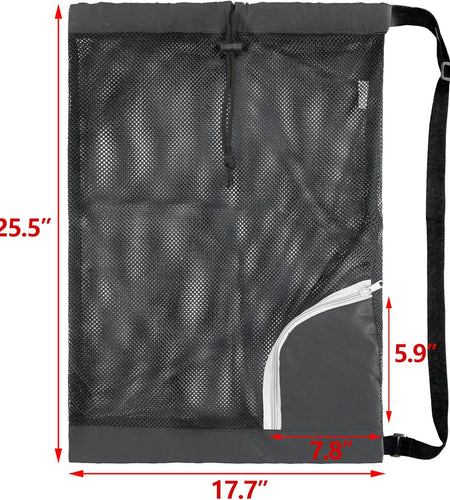 Drawstring Backpack for Men Women Athletic Gym Sports Workout Beach Swim