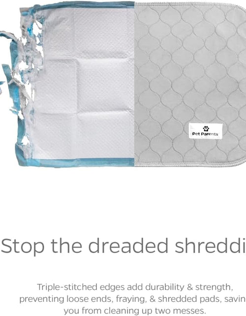 Load image into Gallery viewer, Pawtect Pads Washable Dog Pee Pads (2Pack) of Premium Pee Pads for Dogs, Waterproof Training Pads for Dogs &amp; Reusable Dog Pee Pads! Whelping Pads &amp; Modern Puppy Pads!
