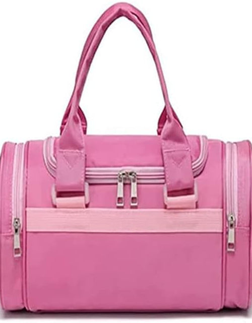 Load image into Gallery viewer, Kids Ballerina Dance Bag for Girls, Duffel Is the Perfect Size for Ballet Class,Dance Recitals ,Weekend Overnight, Short Trips,Carry-On Size
