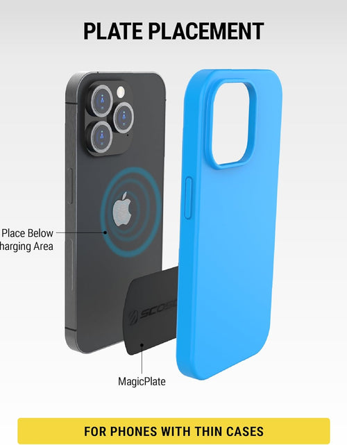 Load image into Gallery viewer, MAGRKI Magicmount Magnetic Mount Replacement Plate Kit for Mobile Devices, Black
