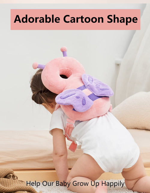 Load image into Gallery viewer, Toddler Baby Head Protector Pad Safety Cushion with Knee Pads&amp;Anti-Slip Socks (Elephant)
