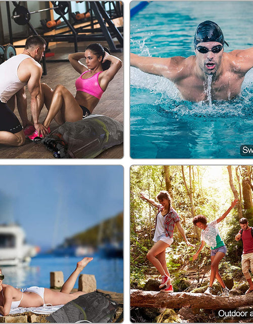 Load image into Gallery viewer, Drawstring Backpack for Men Women Athletic Gym Sports Workout Beach Swim
