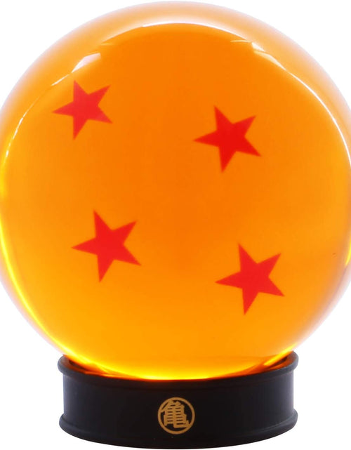 Load image into Gallery viewer, Studio Officially Licensed Dragon Ball Z 4 Star Collectible Acrylic Resin Crystal Dragon Ball Replica 3'' across DBZ Home Essentials Anime Manga Gifts Collect Them All
