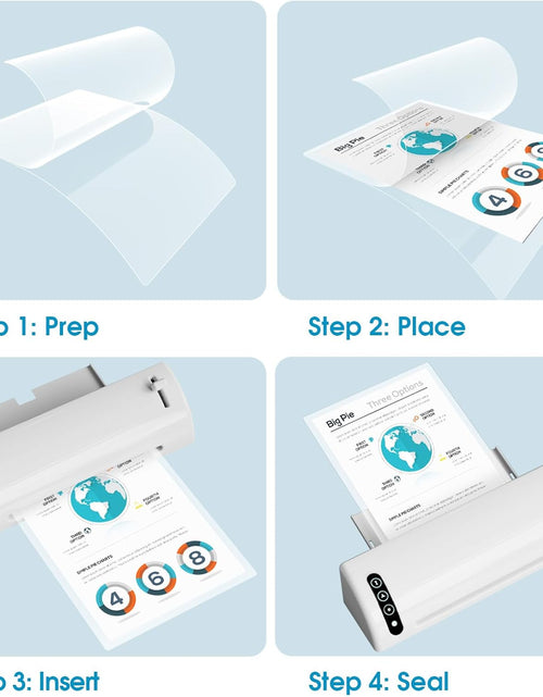 Load image into Gallery viewer, Laminating Sheets Thermal Laminate Pouches, Hold 11 X 17 Inch Sheet 25 Pack, 5 Mil Clear Laminated Pouch 11.5 X 17.5 Inch Lamination Paper for Laminator, round Corner, Home &amp; Office
