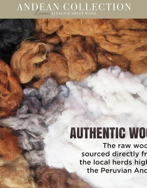 Load image into Gallery viewer, 100% Natural Alpaca and Merino Wool Blanket, Andean Collection, Twin Size Blanket - Thick, Soft and Warm, Rustic Woven Blanket, Made in Peru
